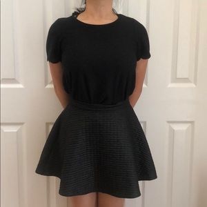 H.I.P. Black Flowy Skirt